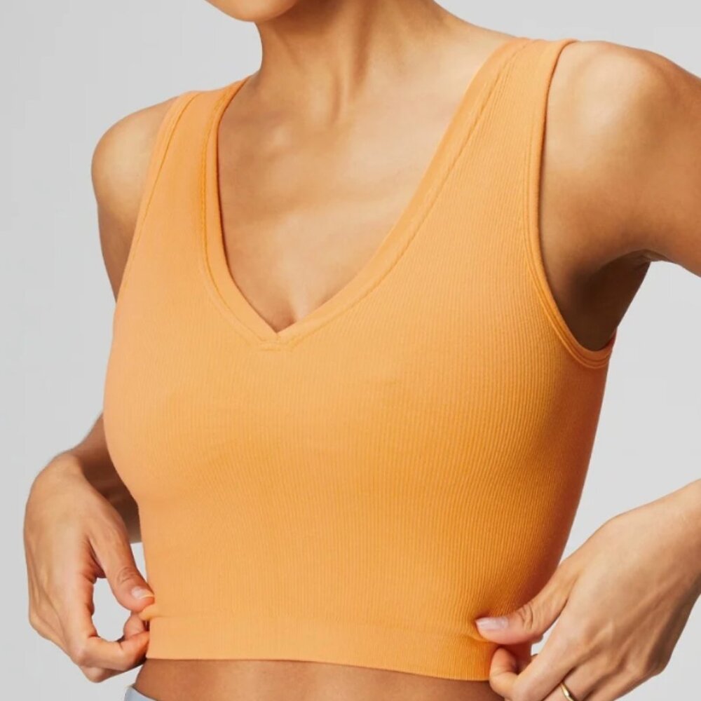 Fabletics V-Neck Crop and Leggings Set